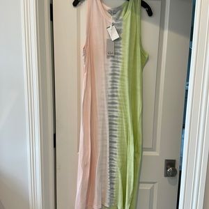 Rails maxi pink and green dress size XL.